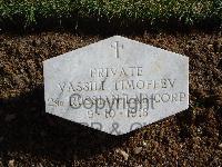 Bralo British Cemetery - Vincent, P